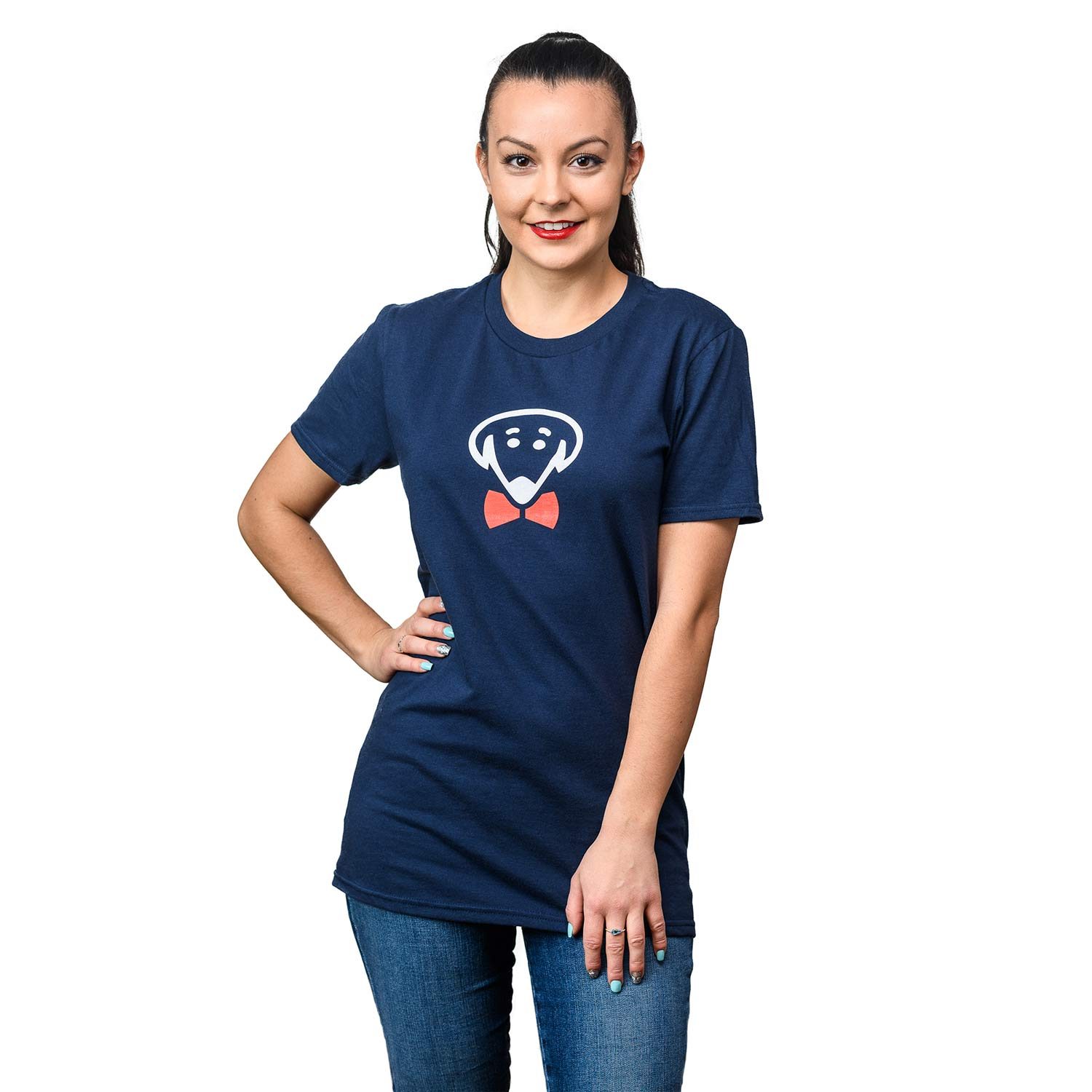 Signature t-shirt in navy by Beau Tyler