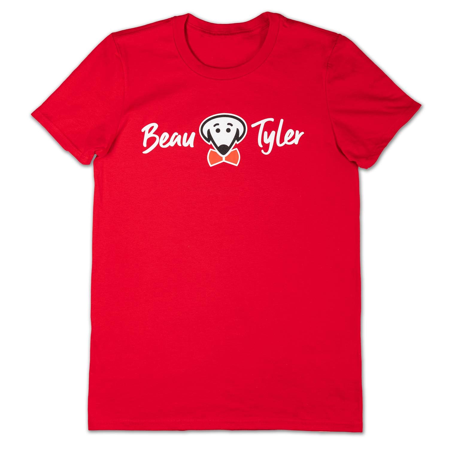 Beau Tyler Love. Laugh. Lick. T (back) in red