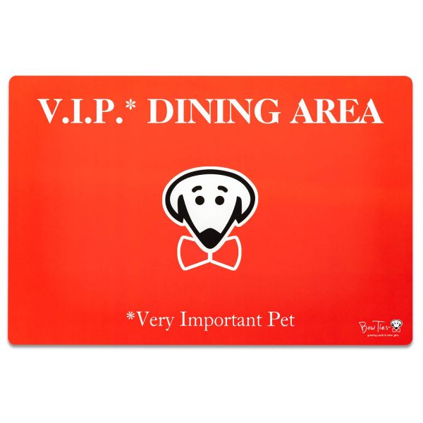 V.I.P. Dining Area pet mat by Beau Tyler
