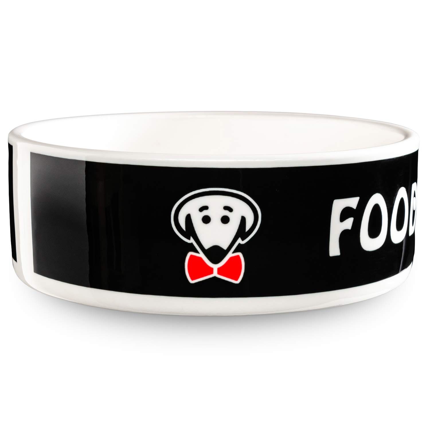 Food for the Boss pet bowl in black by Beau Tyler