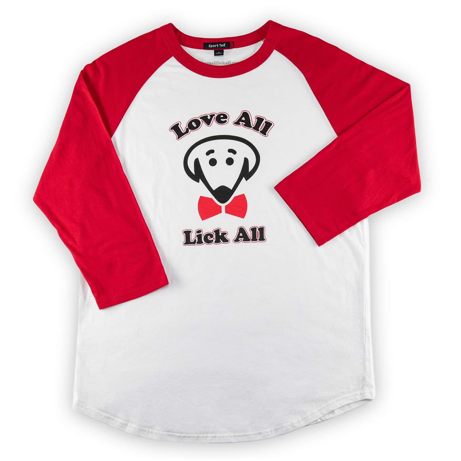 Love All Lick All shirt in white