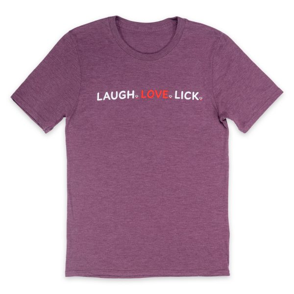 Beau Tyler - Laugh.Love.Lick. T2 reddish purple front