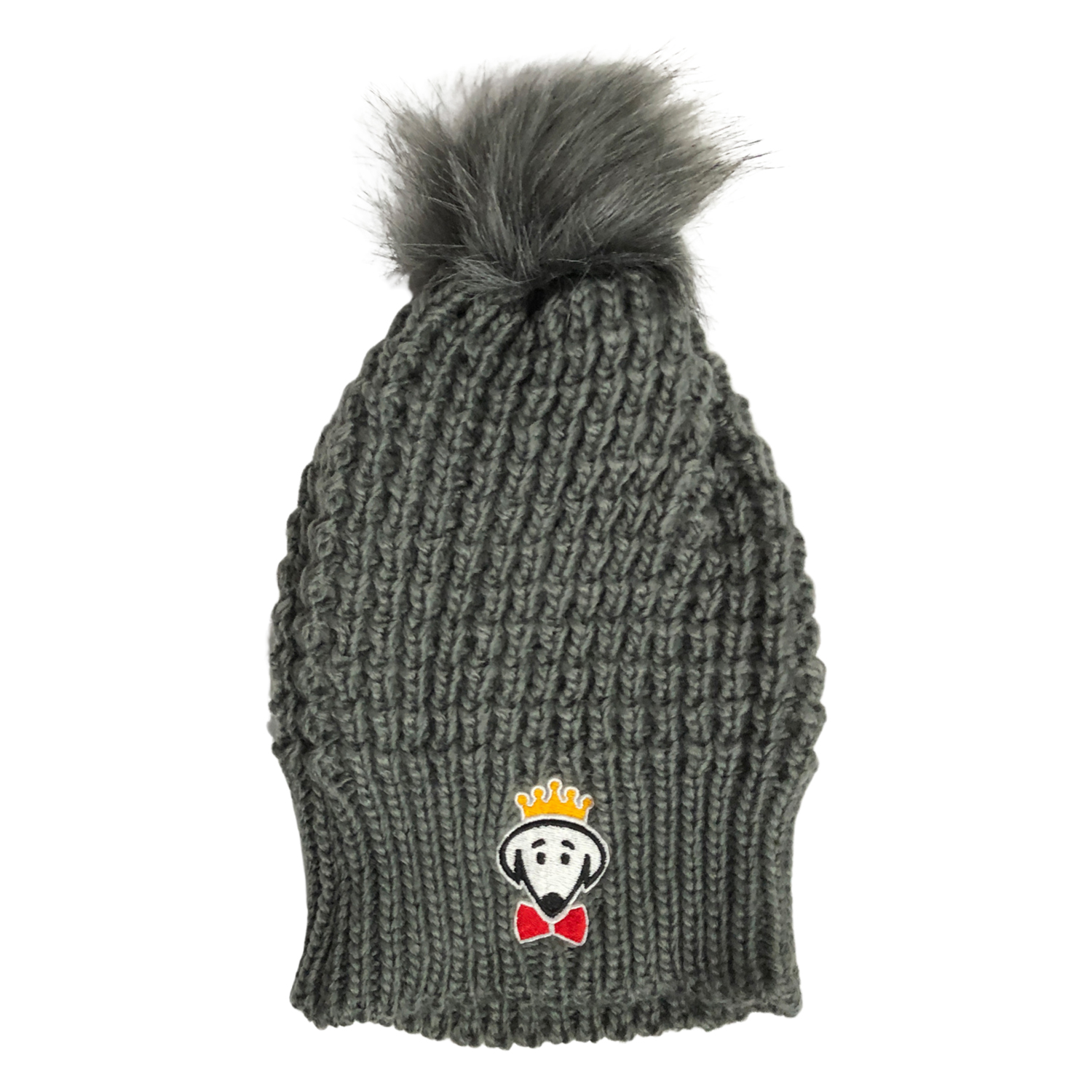 Beau Tyler - Belle winter knit hat gray temp 2