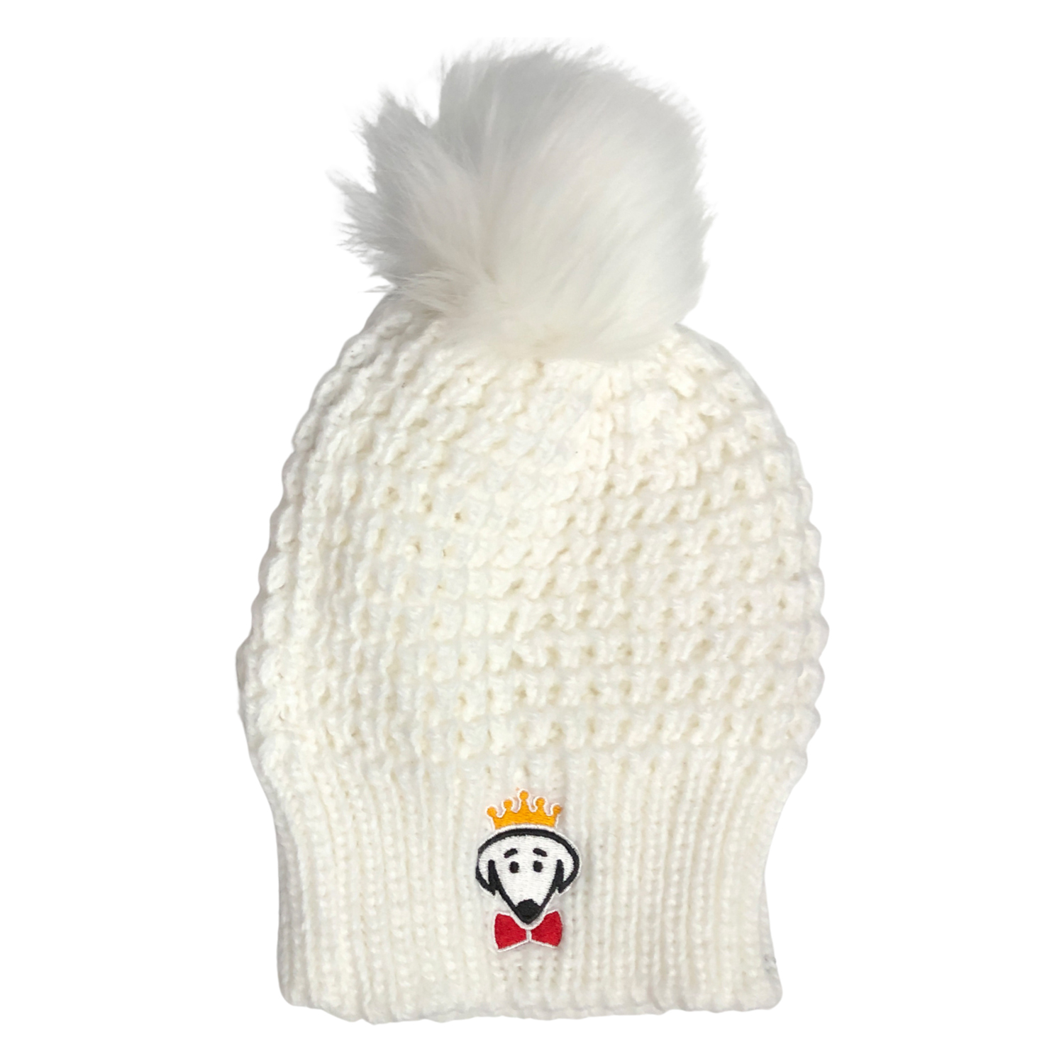 Beau Tyler - Belle winter knit hat white temp 2