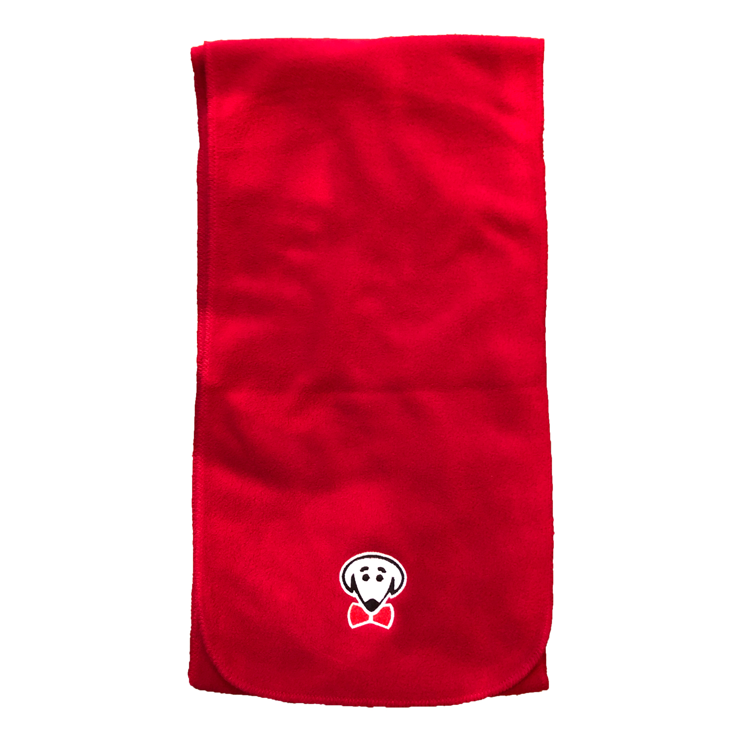 Beau Tyler - fleece scarf red temp