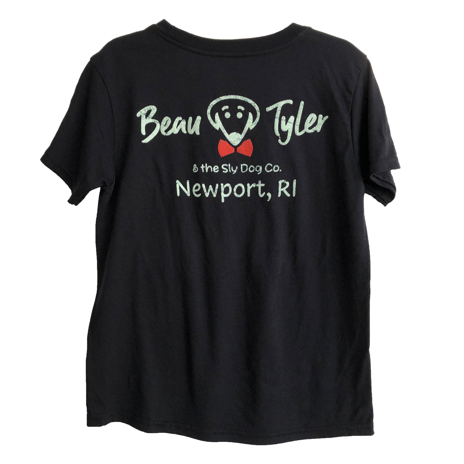 Beau Tyler - Kids vintage Kelly shirt black Newport back temp
