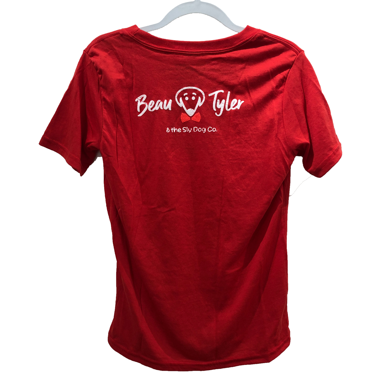 Beau Tyler - kids vintage Kelly shirt red back no newport temp