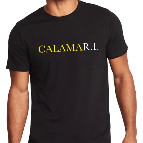 Beau Tyler Bow Ties - CALAMAR.I. Rhode Island calamari shirt 2 black front