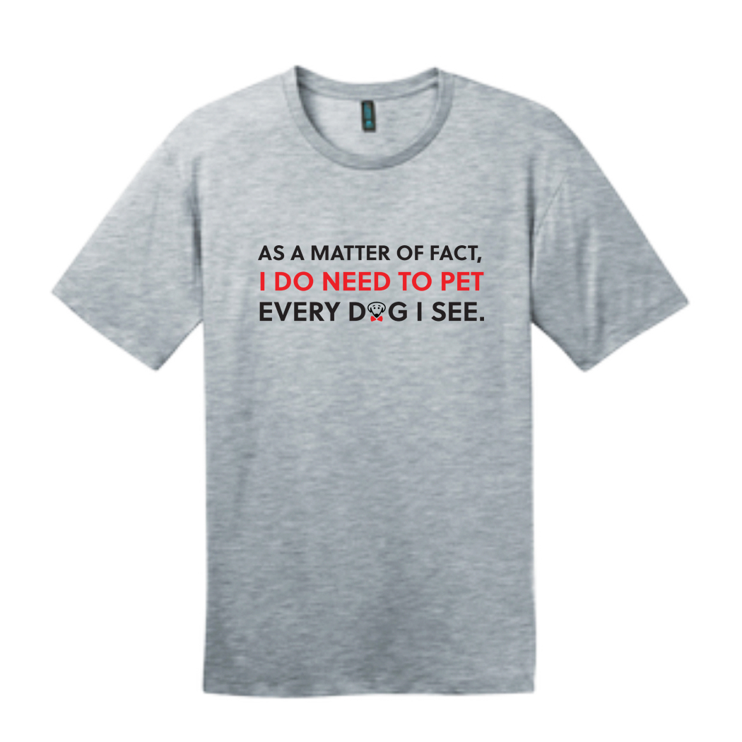 Beau Tyler - As a matter of fact shirt unisex gray front